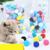 Pom Pom Cat Chew Ball Toy